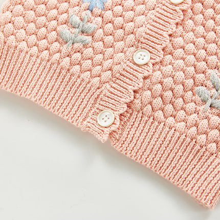Hand-embroidered Jacket Top All-match Cardigan