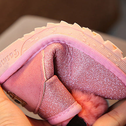 Semi-baby Non-slip Soft-soled Cotton Shoes Warm Winter Shoes