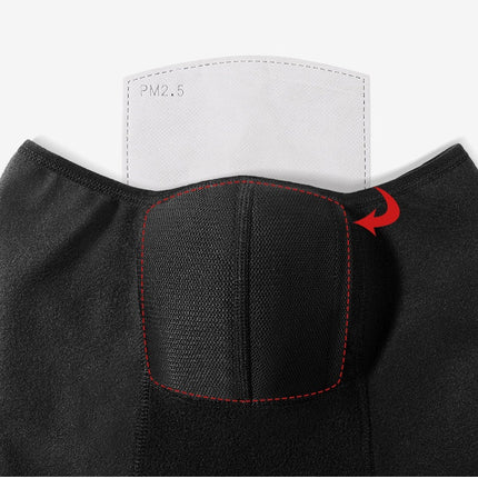 Plus velvet heat gathering cycling mask face towel