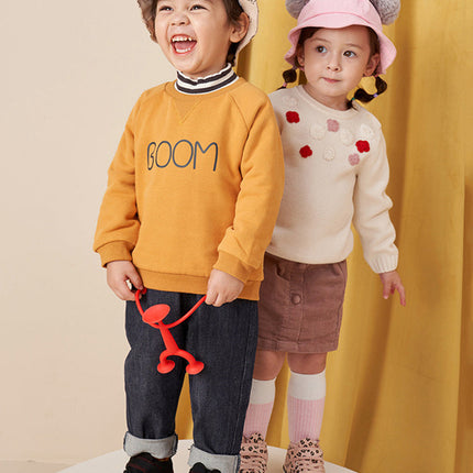 Winter shoes plus velvet baby casual soft-soled toddler shoes