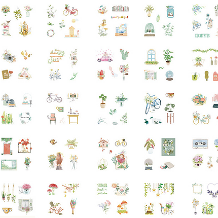 Gift box set sticker