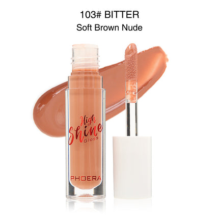 Crystal Jelly Lip Gloss – Water Wave Mirror Finish | Long-Lasting Moisturizing Lip Glaze