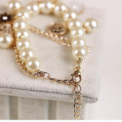 Pearl Flower Bracelet Jewelry