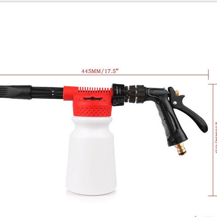 Multifunctional Car Cleaning Foam Gun Washing Foamaster Gun Water Soap Shampoo Sprayer 900ml for Van Motorcycle Vehicle