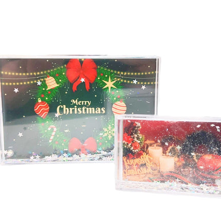 Creative Home Acrylic Personalized Diy Quicksand Liquid Photo Frame Ornaments