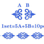 Blue / 10PCS