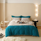 Blue / 1.5M Fitted Sheet