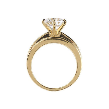 Retro Ring Luxury Exaggerated Zircon Ring Jewelry