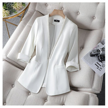 Plus Size Women's Thin Suit Jacket