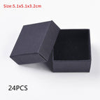 Black / 5.1x5.1x3.2cm / 24PCS