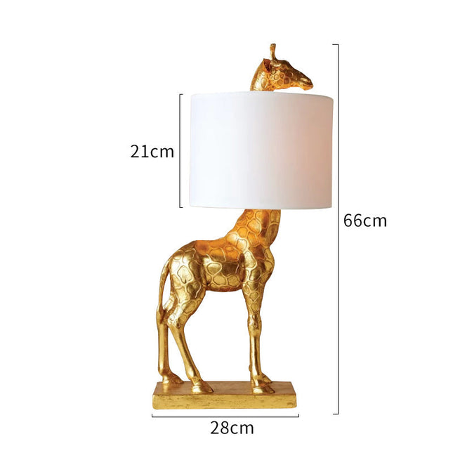 Study Bedroom Bedside Giraffe Table Lamp