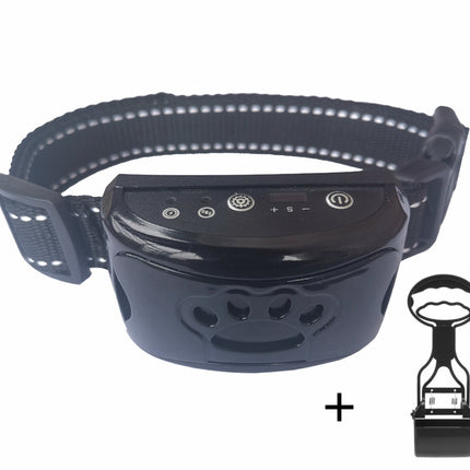 Dog Training Collar Waterproof Electric Pet Remote Control Rechargeable Dogs Trainer Bark Arrester With Shock Vibration Sound