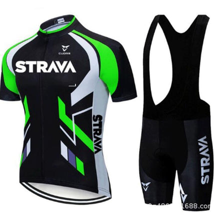 Jersey Sets Red Bicycle Short Sleeve Cycling Clothing Bike Cycling Jersey Bib Shorts