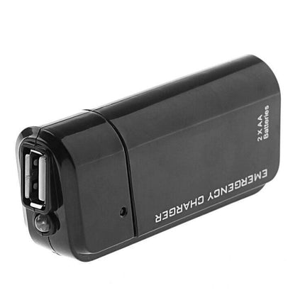 No 5 Two Dry Batteries Emergency Charging Case