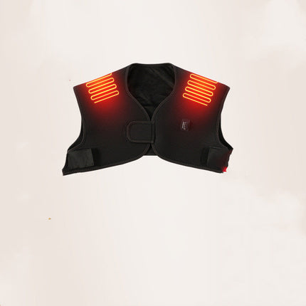Warm electric heating vest