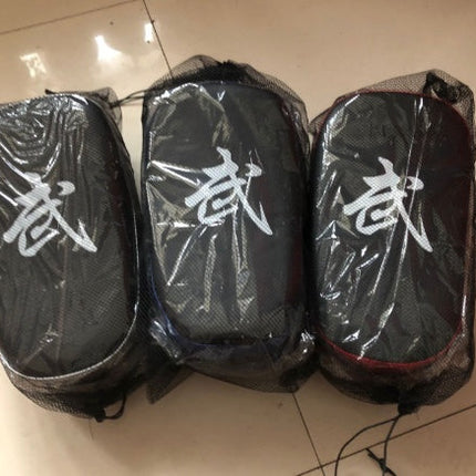 Punching Bag Boxing Pad Sandbag Fitness Taekwondo PU Leather Training Gear Muay Thai Foot Target