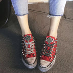 Red low top / 35