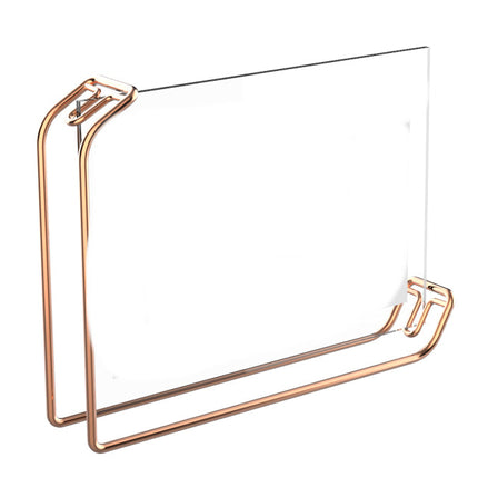 Nordic Style Simple Iron Photo Frame Stand