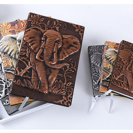Manufacturer-customized European-style Embossed Retro Notebook Notebook Notepad
