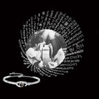 White gold / Lettering