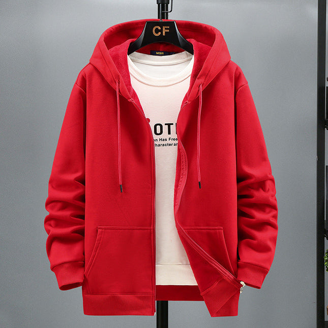 New Fall Men's Trendy Fashion Coat Plus Big Size Loose Style