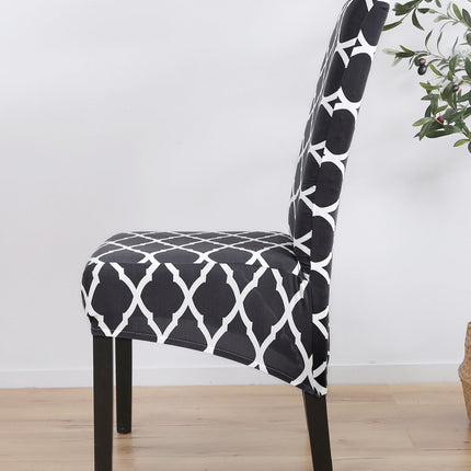 Spandex Chair Covers Printed Stretch Elastic Universal Chair Cover Slipcovers Fitting Chair Protective Covers