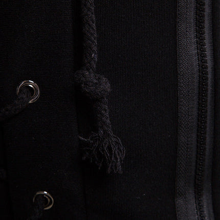 Plus Size Men's Hooded Loose Jacket