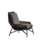 Single sofa black