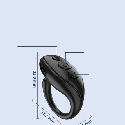 Ring Bluetooth Remote Control Mobile Phone Self-timer