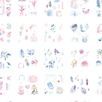 Gift box set sticker
