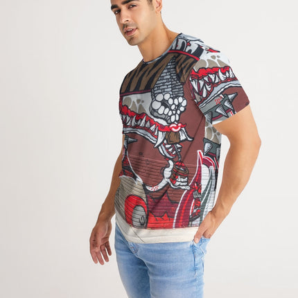 20 cool dragon red design Men's All-Over Print Tee