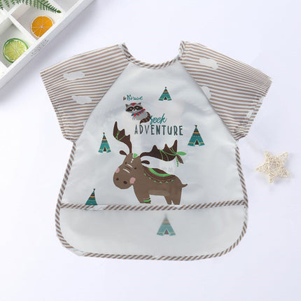 Catch The Rice Pocket Baby Top Up Children's Coat Bib