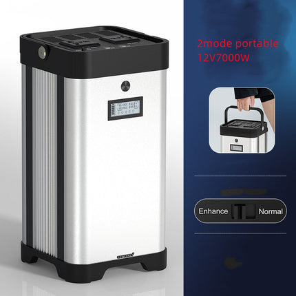 Dual-mode Portable 12V7000W Battery Power Converter