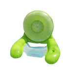 Green lemon seat with net / 85x76cm