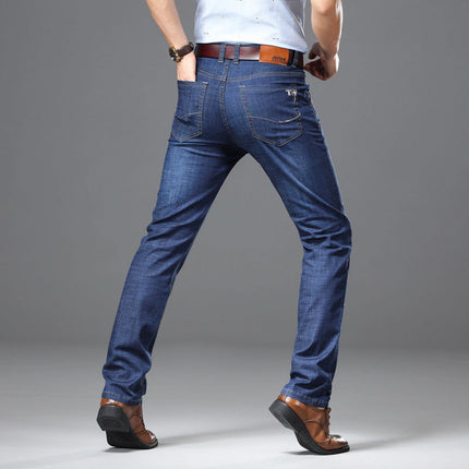 Straight Stretch Slimming Men's Clothing