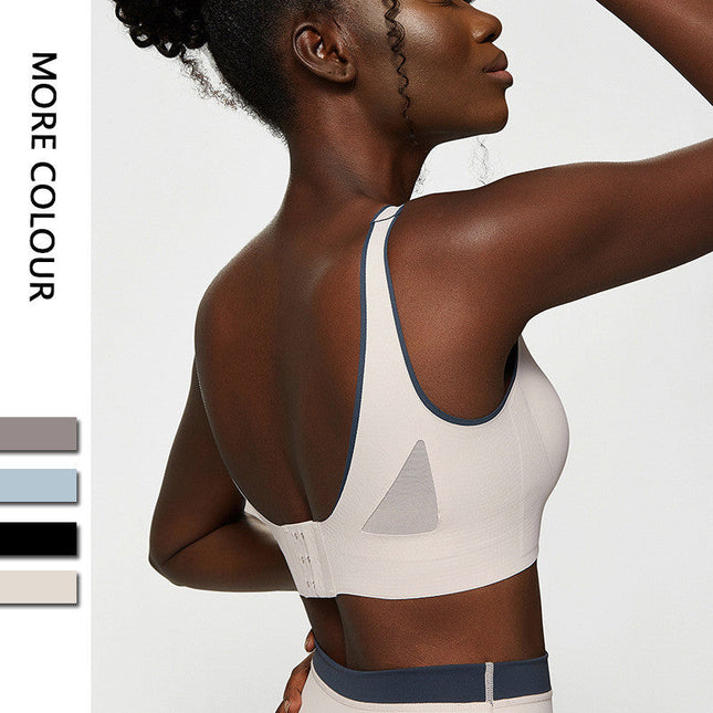 Women's Buckle Yoga Plus Size Sports Bra