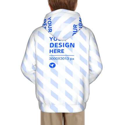 Create Your Own School Home Youth Hooded Long-sleeve Sweater