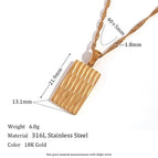 Gold Vertical Stripes