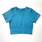 Lake blue short sleeve / S