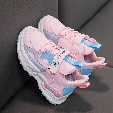 Children's Running Soft Bottom Girl Dad Shoes Soft Bottom Casual Shoes