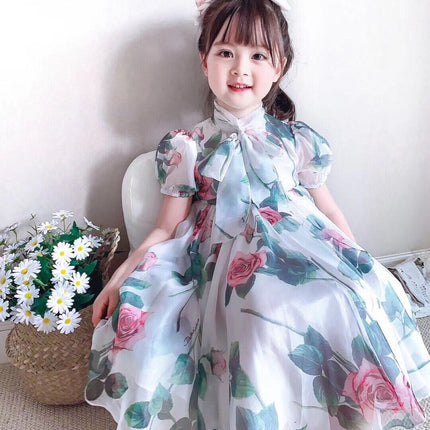 High End Children''s Customized Spring And Summer  Dress