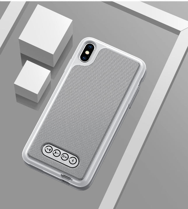 Compatible with Apple , 3 in 1 Bluetooth Speaker Phone Case for Phone