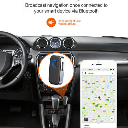 16h 2 In 1 Bluetooth Sound Receiver Car J22