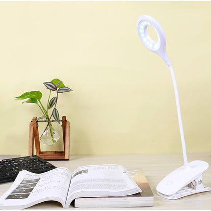 Ring clamp charging table lamp