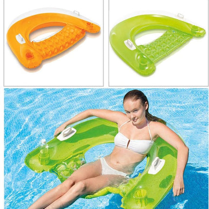 Water inflatable sofa floating bed