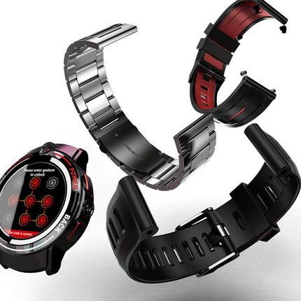 Smart watch 4g full Netcom ceramic bezel