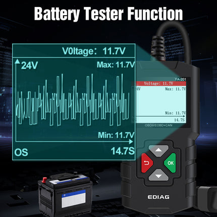 Car battery detector