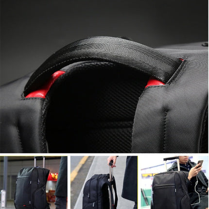 Solar USB rechargeable backpack