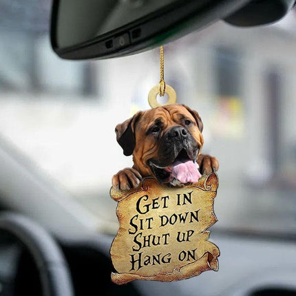 Car Pendant Sleeping Dog Angel Home Decor Acrylic Showcase Hanging Ornaments For Doors