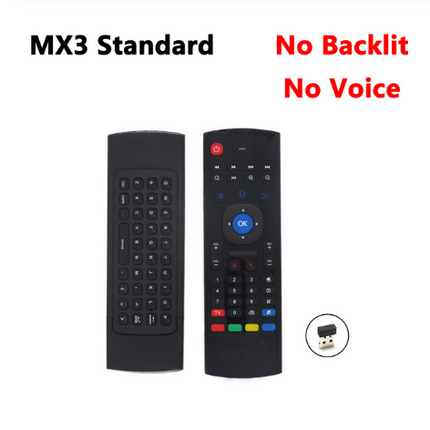 MX3 MX3-L Backlit Air Mouse T3 Smart Voice Remote Control 2.4G RF Wireless Keyboard For X96 mini KM9 A95X H96 MAX Android TV Box